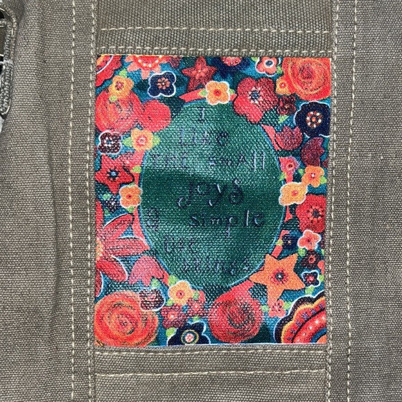 VINTAGE JOY RECYCLED MILITARY TENT SMALL CROSSBODY - Picture 2 of 6